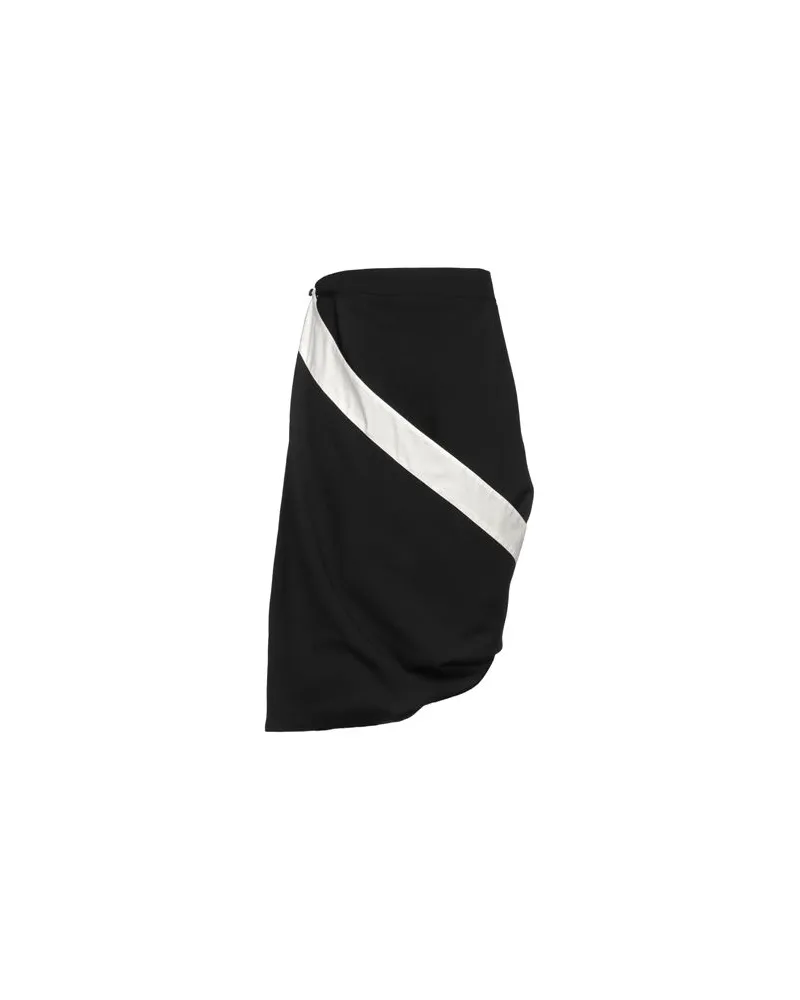 QUIRA HOSEN & RÖCKE - Midi-Röckeauf YOOX.COM Schwarz