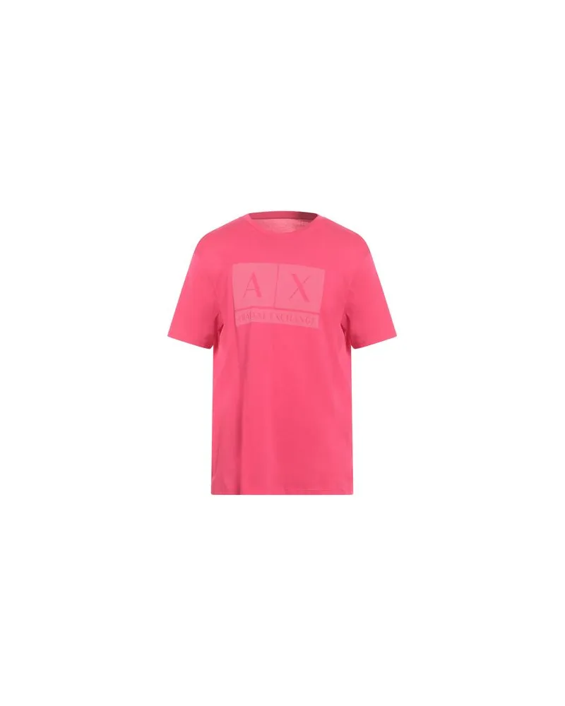 Armani Exchange TOPS - T-shirtsauf YOOX.COM Magenta