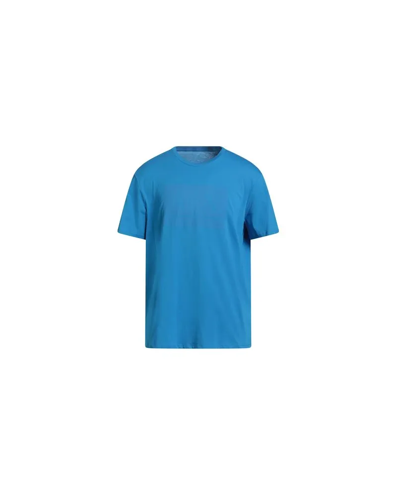 Armani Exchange TOPS - T-shirtsauf YOOX.COM Azurblau