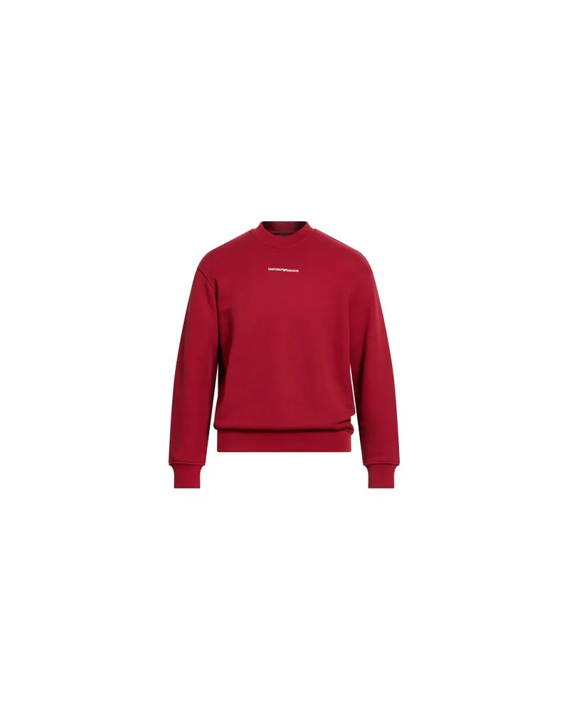 Emporio Armani TOPS - Sweatshirtsauf YOOX.COM Rot