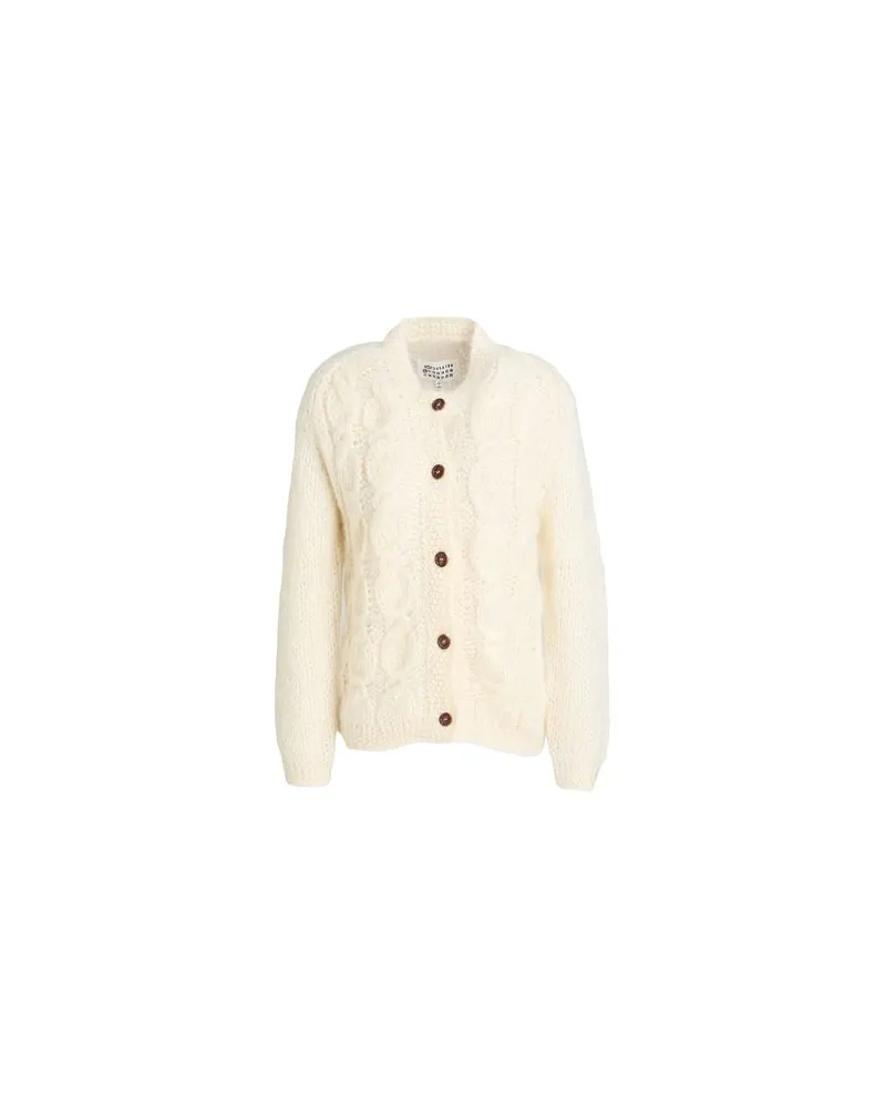 Maison Margiela STRICKWAREN - Strickjackenauf YOOX.COM Weiß