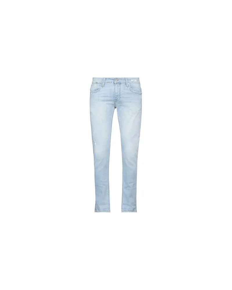 UNIFORM HOSEN & RÖCKE - Jeanshosenauf YOOX.COM Blau