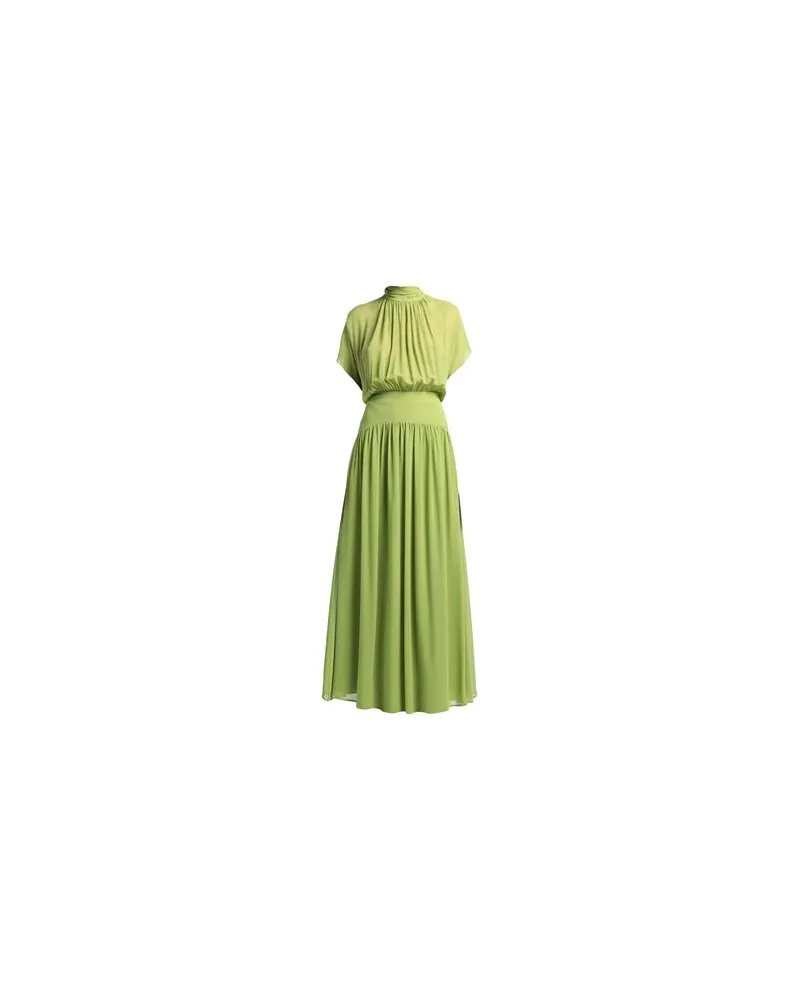Max Mara KLEIDER - Maxi-Kleiderauf YOOX.COM Limettengrün