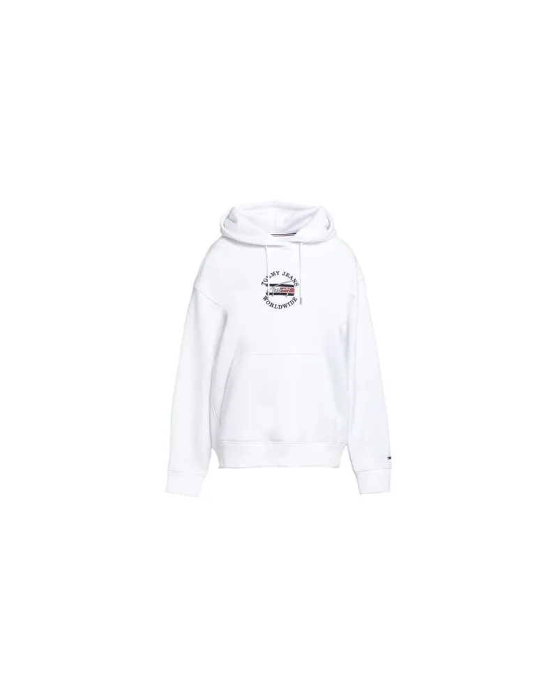 Tommy Hilfiger TJW RLXD TIMELESS 2  HOODIE  - TOPS - Sweatshirtsauf YOOX.COM Weiß