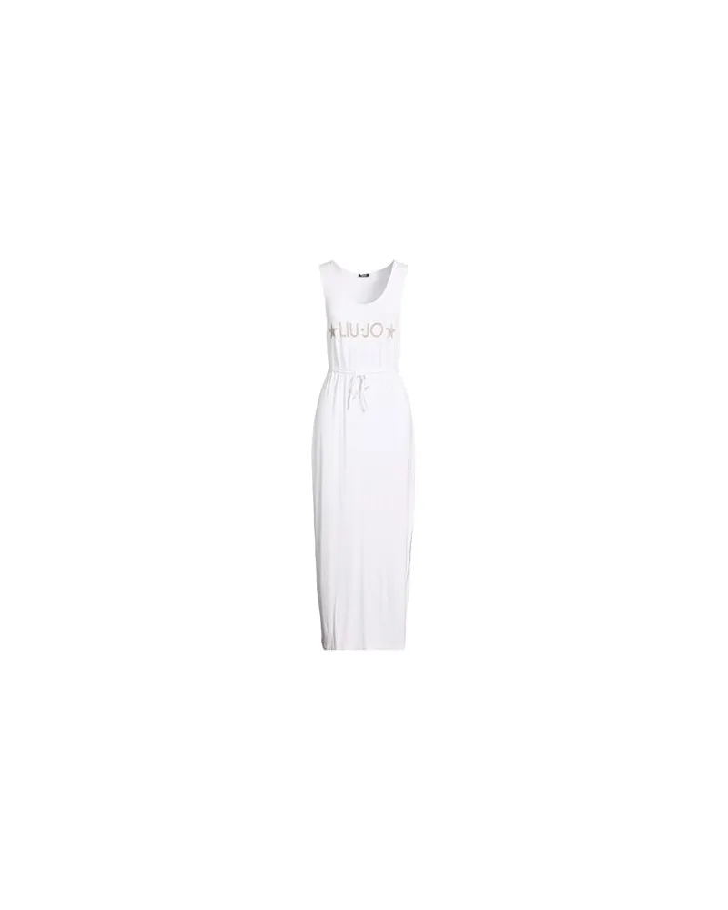 Liu Jo KLEIDER - Maxi-Kleiderauf YOOX.COM Weiß