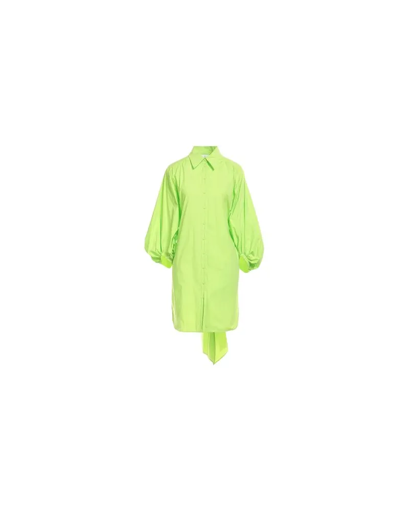 NENETTE KLEIDER - Mini-Kleiderauf YOOX.COM Limettengrün