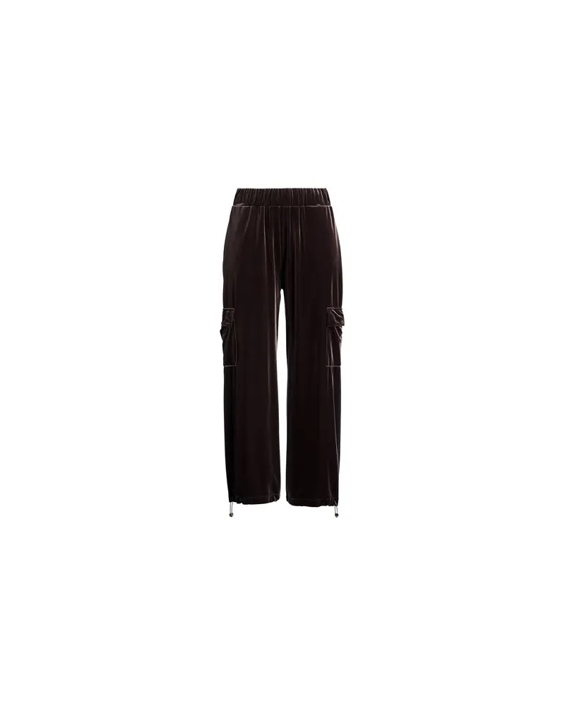 Liu Jo HOSEN & RÖCKE - Hosenauf YOOX.COM Schokobraun