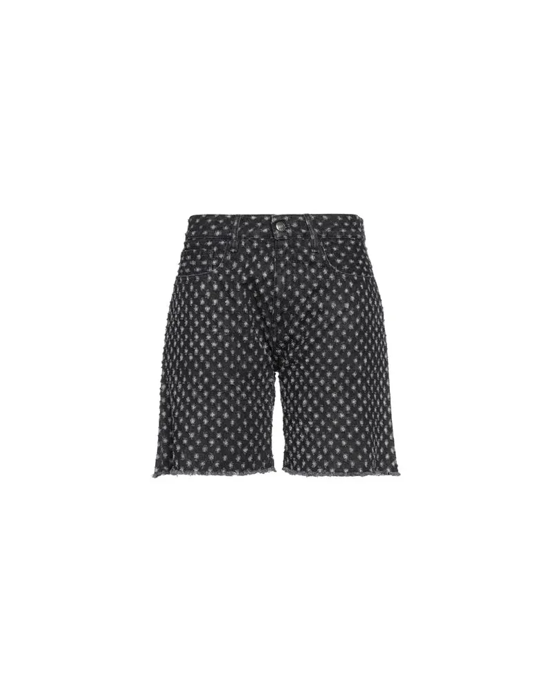 8PM HOSEN & RÖCKE - Jeansshortsauf YOOX.COM Schwarz