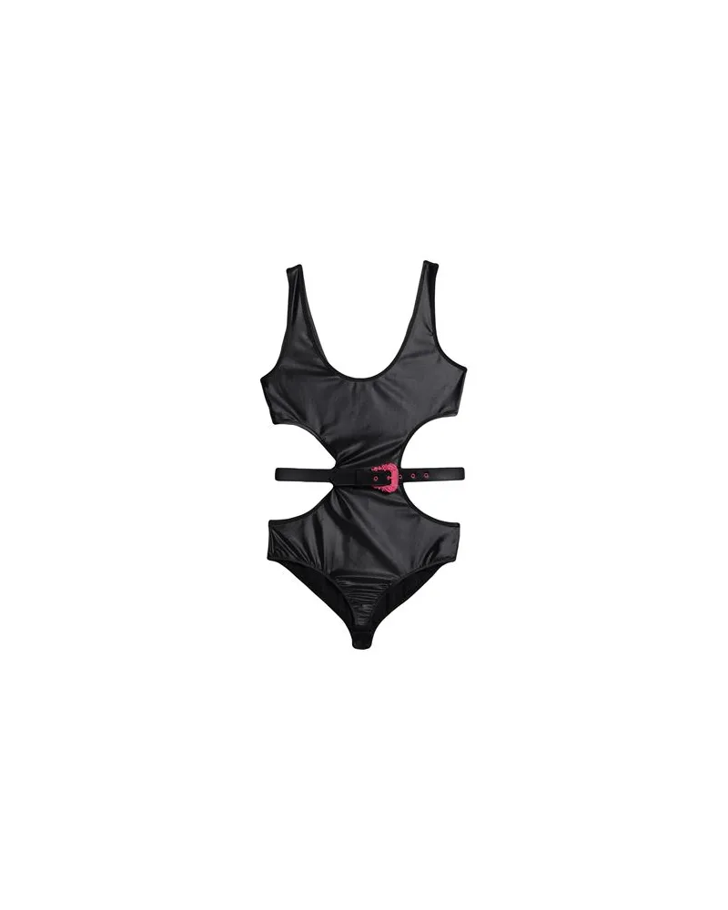 Versace Jeans TOPS - Bodysuitsauf YOOX.COM Schwarz