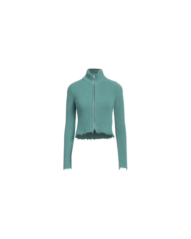 Maison Margiela STRICKWAREN - Strickjackenauf YOOX.COM Dunkelgrün
