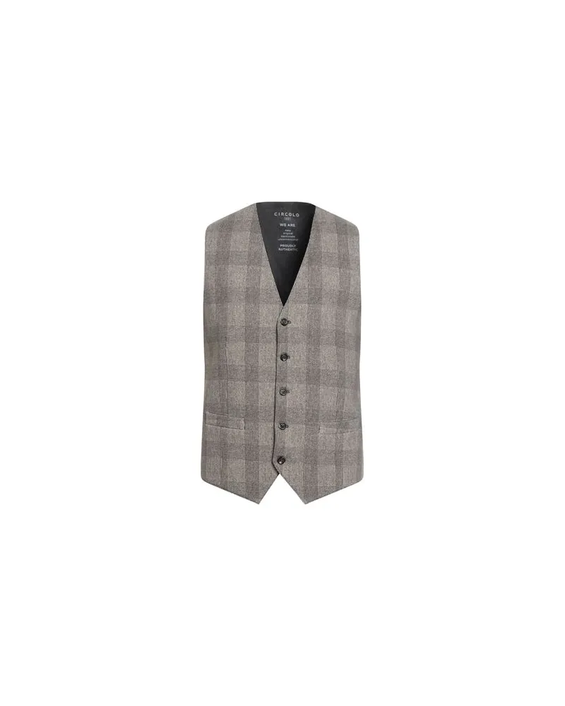 CIRCOLO 1901 ANZÜGE und CO-ORDS - Couture-Westenauf YOOX.COM Maulwurfsgrau