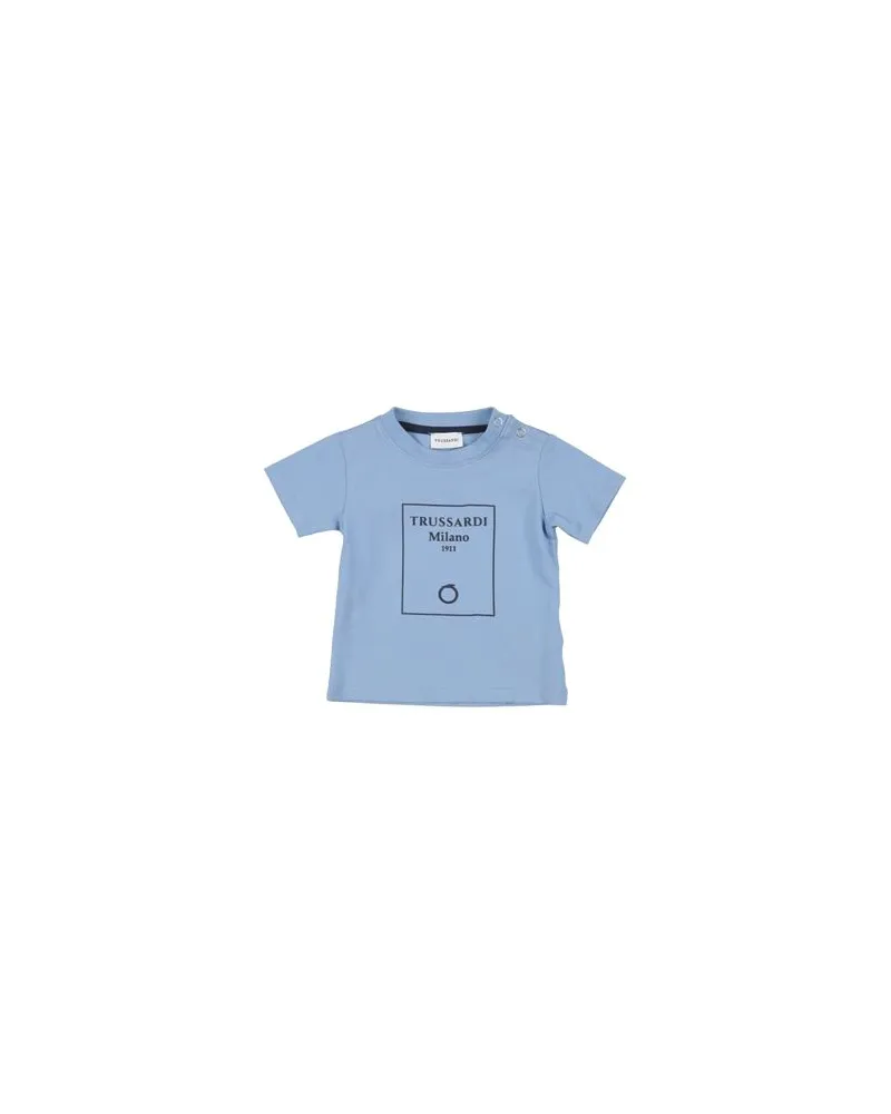 Trussardi TOPS - T-shirtsauf YOOX.COM Hellblau