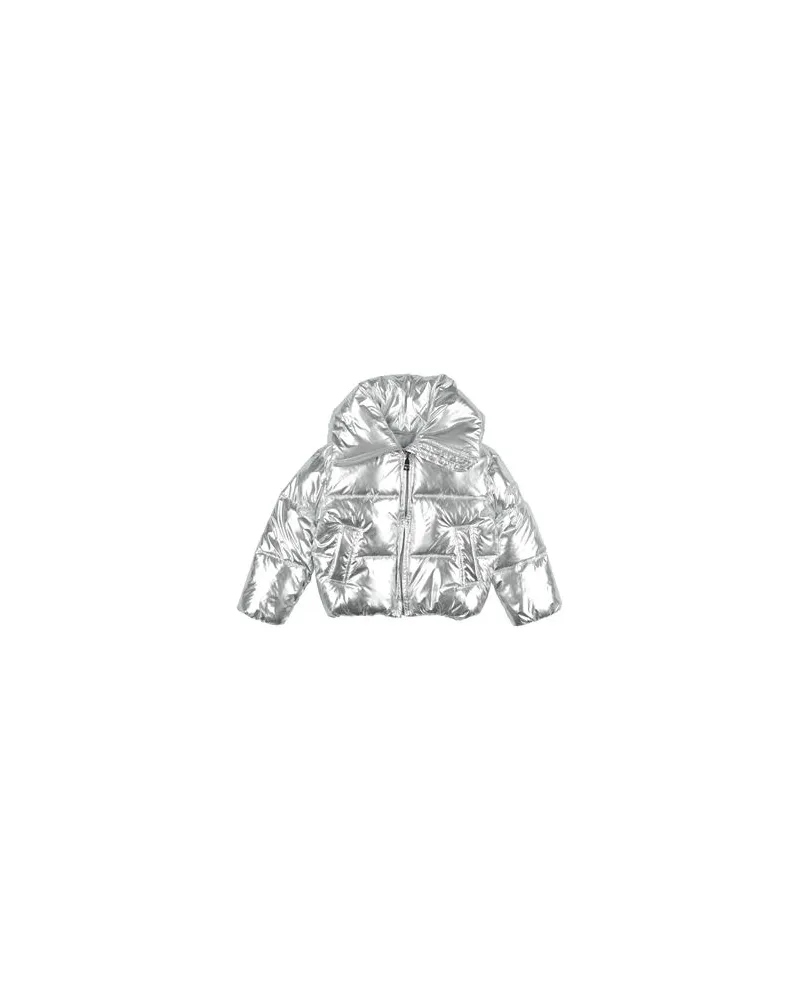 Monnalisa JACKEN & MÄNTEL - Pufferjacken & Daunenjackenauf YOOX.COM Silber