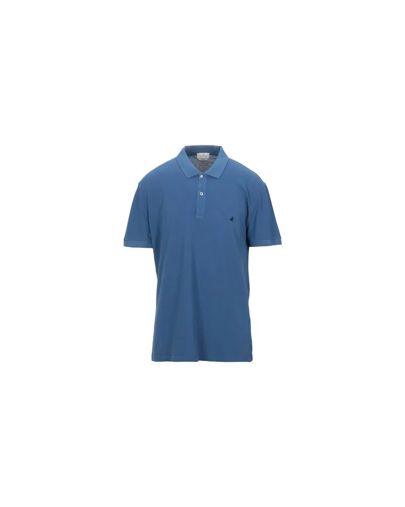 Brooksfield TOPS - Poloshirtsauf YOOX.COM Taubenblau