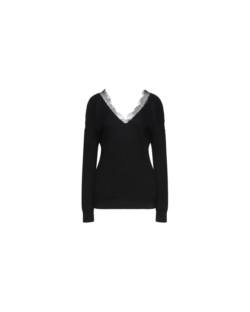 Maje STRICKWAREN - Pulloverauf YOOX.COM Schwarz