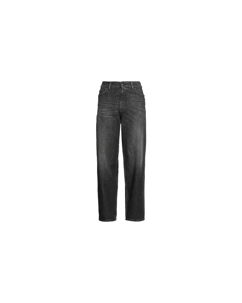 Amish HOSEN & RÖCKE - Jeanshosenauf YOOX.COM Schwarz