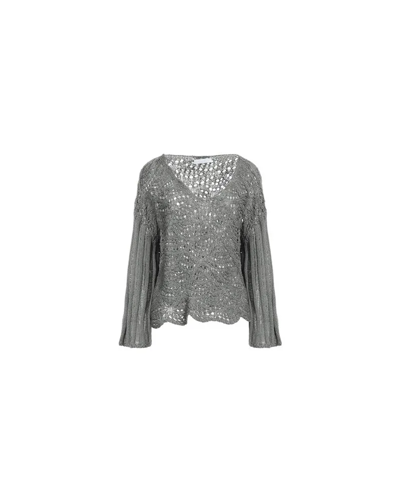 Fabiana Filippi STRICKWAREN - Pulloverauf YOOX.COM Militärgrün