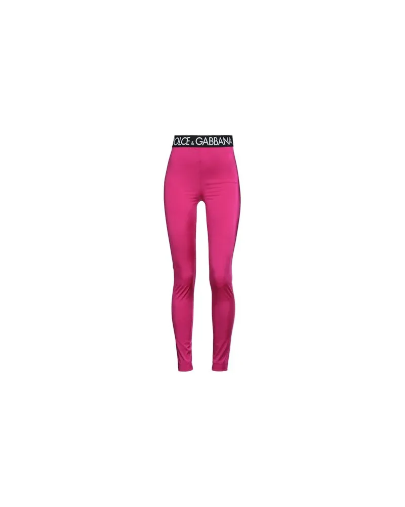 Dolce & Gabbana HOSEN & RÖCKE - Leggingsauf YOOX.COM Fuchsia