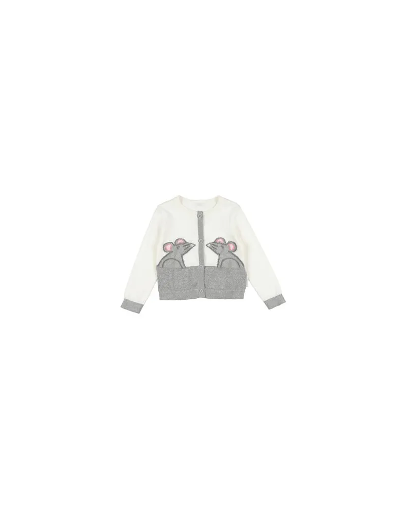 Stella McCartney Kids STRICKWAREN - Strickjackenauf YOOX.COM Weiß