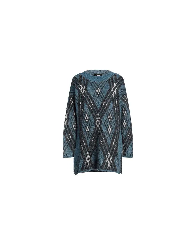 Alpha Studio STRICKWAREN - Pulloverauf YOOX.COM Aquamarin