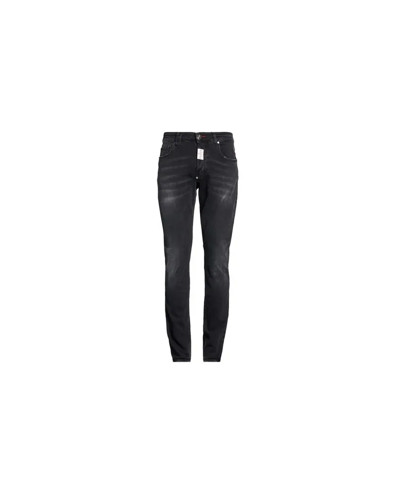 Philipp Plein HOSEN & RÖCKE - Jeanshosenauf YOOX.COM Schwarz
