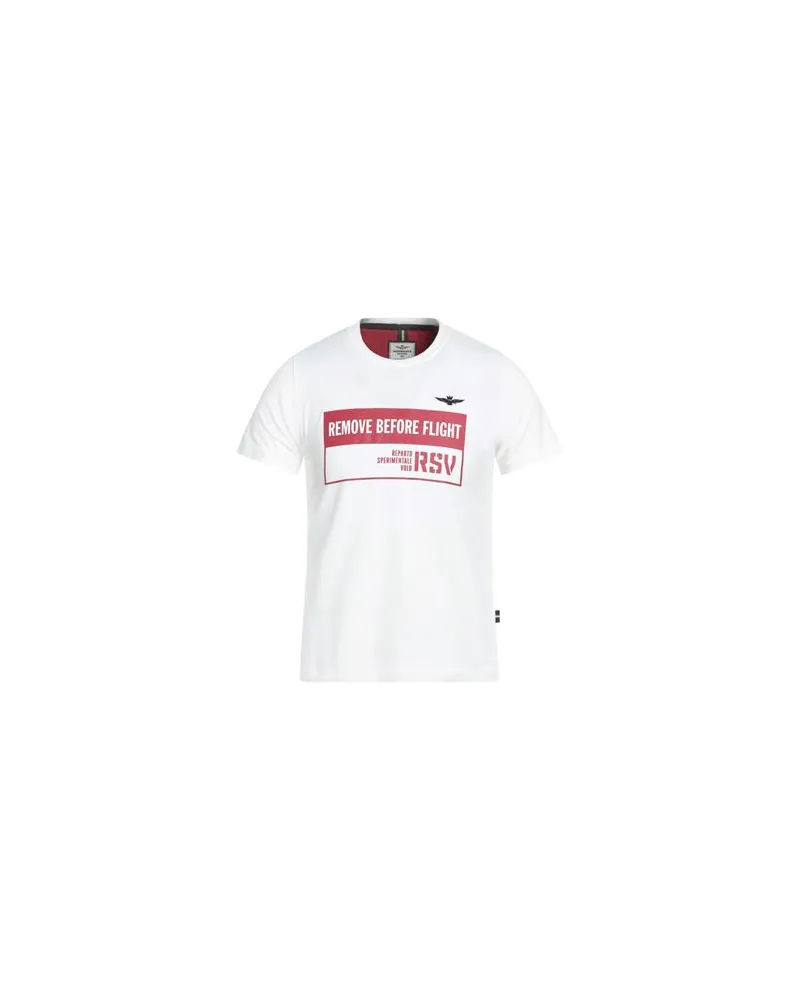 Aeronautica Militare TOPS - T-shirtsauf YOOX.COM Weiß