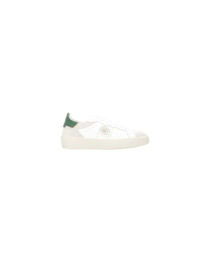Blauer SCHUHE - Sneakersauf YOOX.COM Weiß