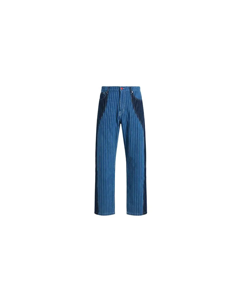 Kenzo HOSEN & RÖCKE - Jeanshosenauf YOOX.COM Blau