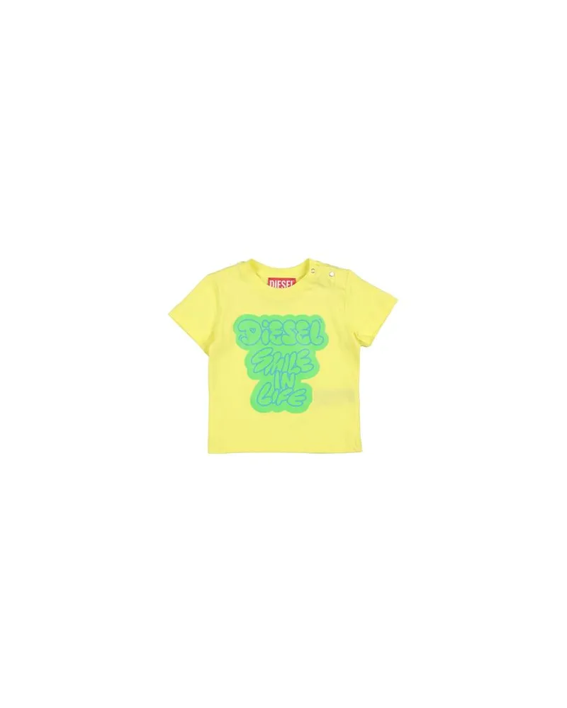 Diesel TOPS - T-shirtsauf YOOX.COM Gelb