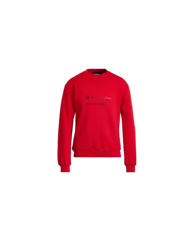 MSGM DARIO ARGENTO X  - TOPS - Sweatshirtsauf YOOX.COM Rot