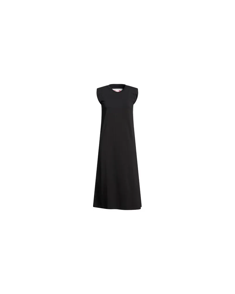 Rosé a Pois KLEIDER - Midi-Kleiderauf YOOX.COM Schwarz