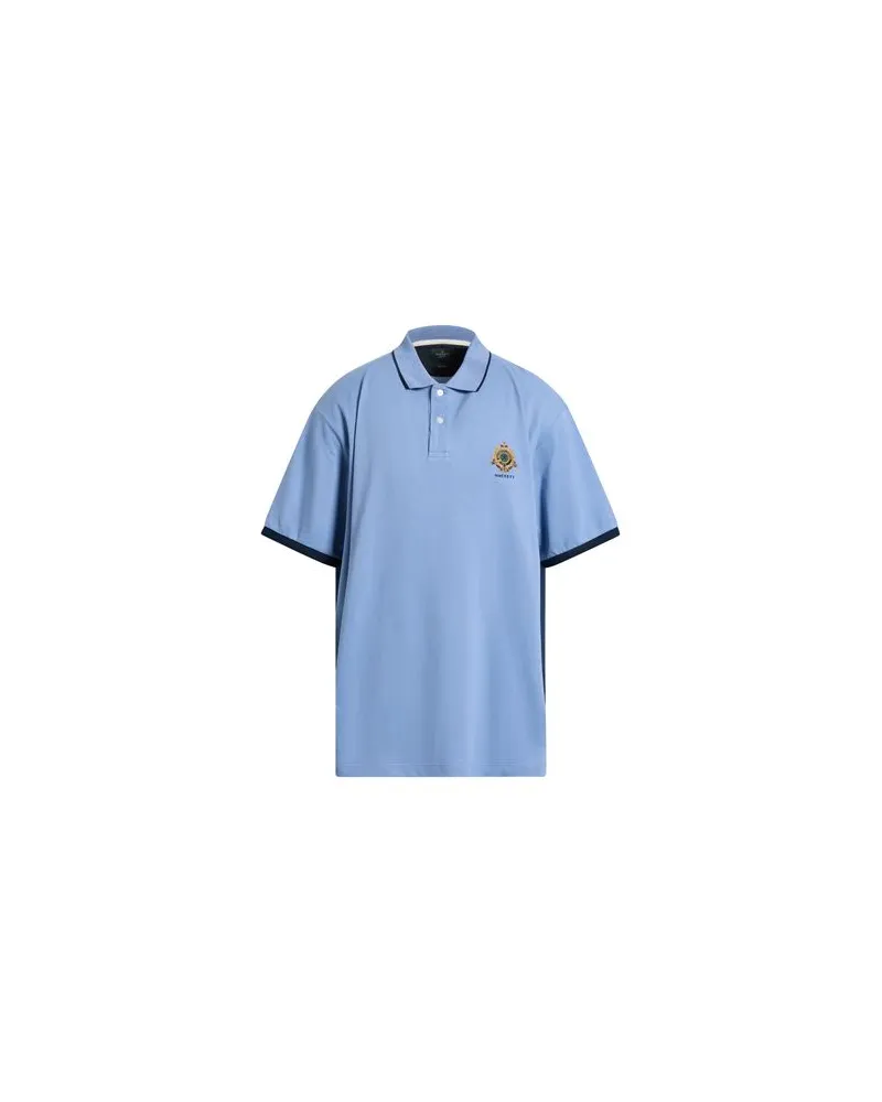 Hackett HERITAGE - TOPS - Poloshirtsauf YOOX.COM Taubenblau
