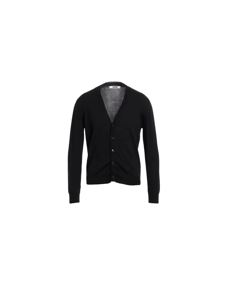Mauro Grifoni STRICKWAREN - Strickjackenauf YOOX.COM Schwarz