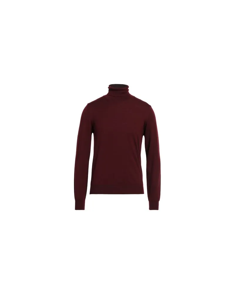 VNECK STRICKWAREN - Rollkragenpulloverauf YOOX.COM Bordeaux