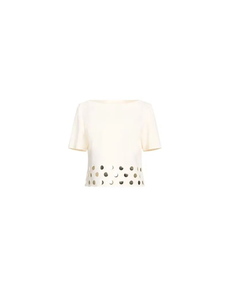 Chiara Boni TOPS - Topsauf YOOX.COM Cremeweiß