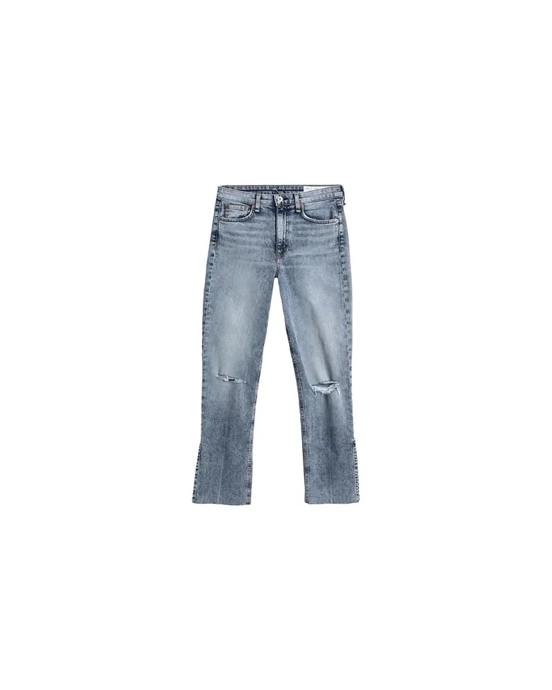 Rag & Bone HOSEN & RÖCKE - Jeanshosenauf YOOX.COM Blau