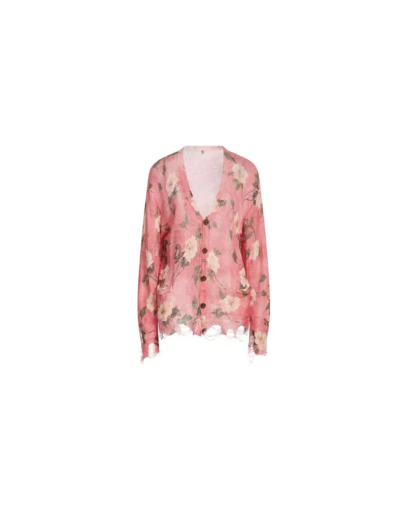 R13 STRICKWAREN - Strickjackenauf YOOX.COM Koralle