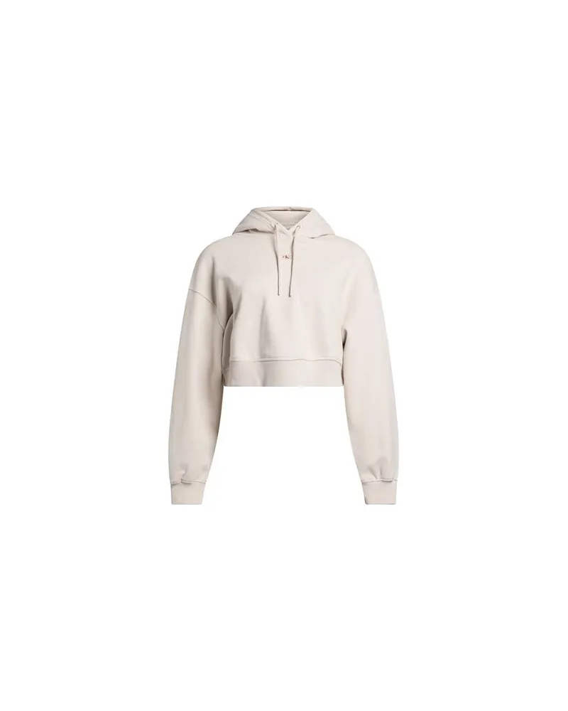 Calvin Klein TOPS - Sweatshirtsauf YOOX.COM Beige