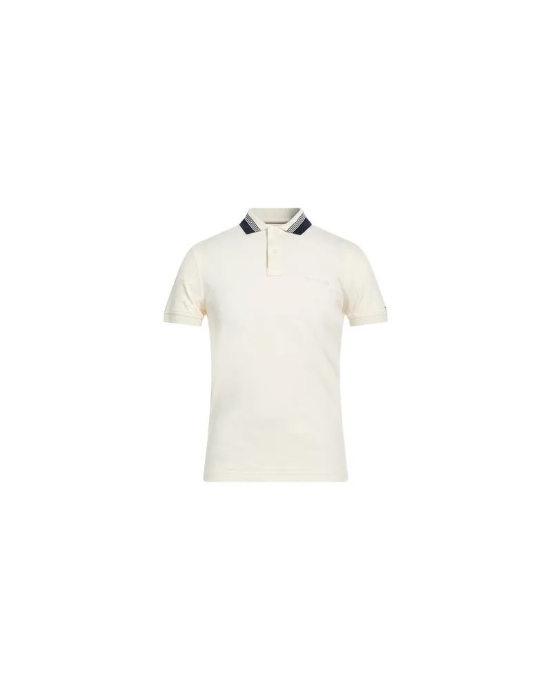 Tommy Hilfiger TOPS - Poloshirtsauf YOOX.COM Cremeweiß