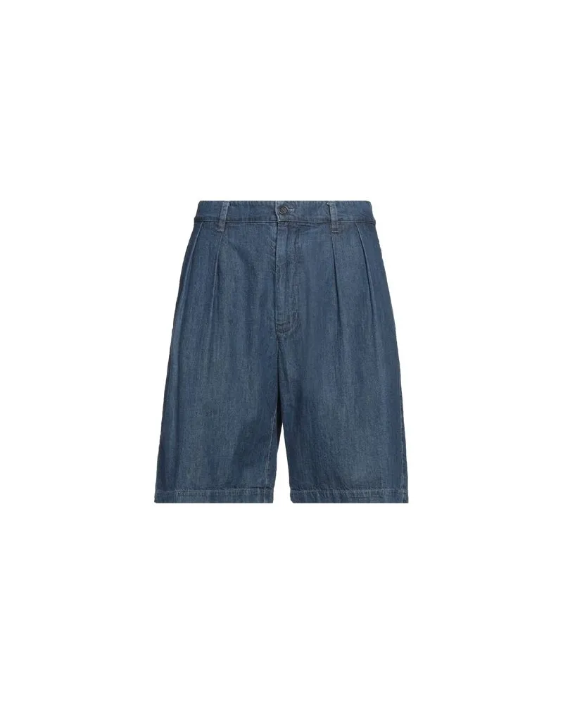 ASPESI HOSEN & RÖCKE - Jeansshortsauf YOOX.COM Blau