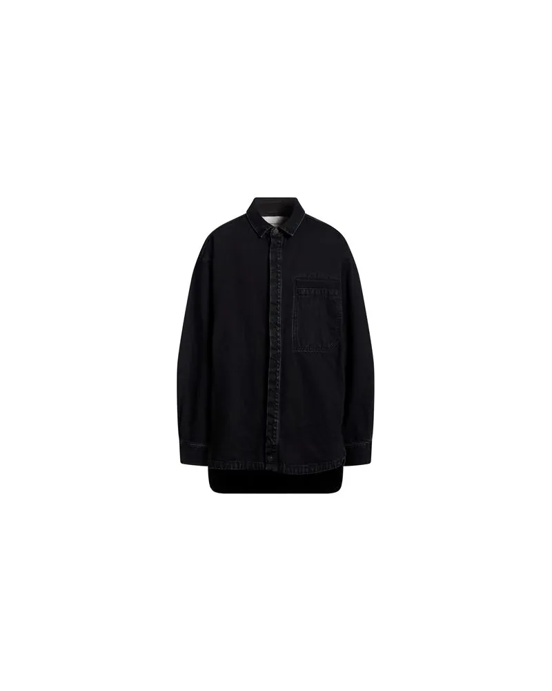 Entire Studios JACKEN & MÄNTEL - Jeansjacken/Mäntelauf YOOX.COM Schwarz