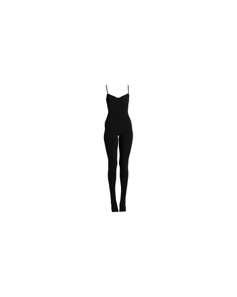 Norma Kamali OVERALLS - Jumpsuitsauf YOOX.COM Schwarz