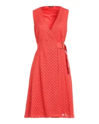 MARCIANO Los Angeles Midi-Kleid Rot