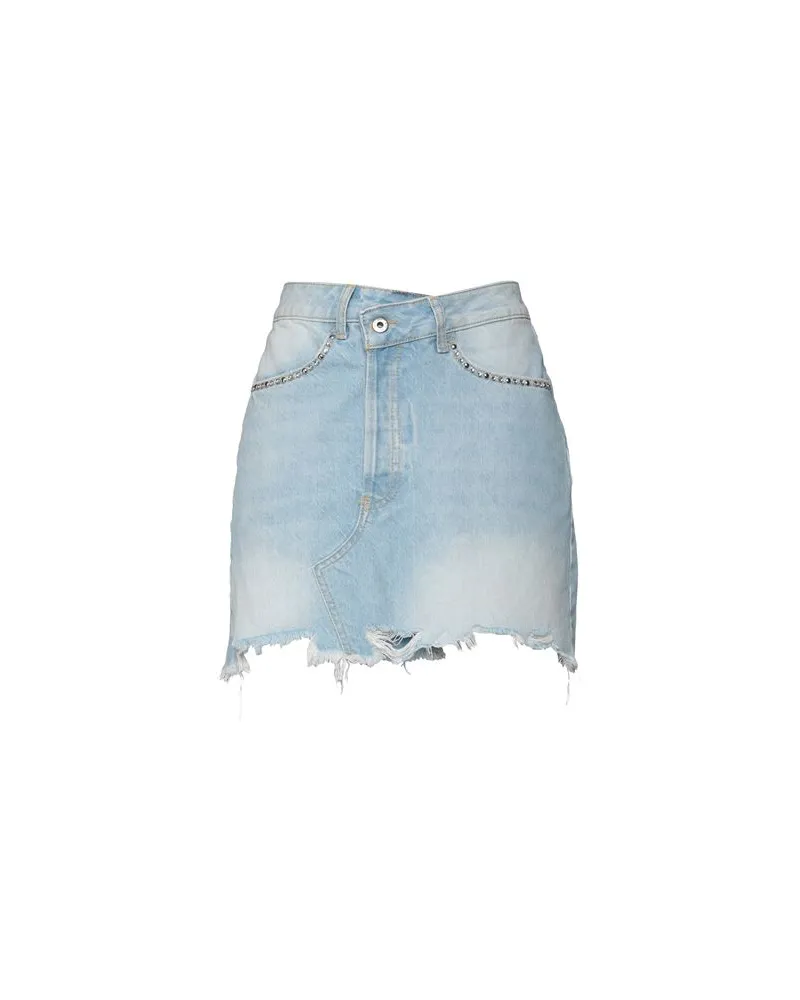 Liu Jo HOSEN & RÖCKE - Jeansröckeauf YOOX.COM Blau