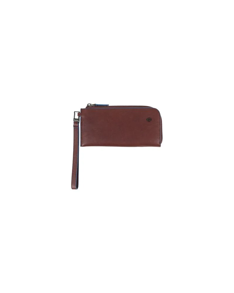 Piquadro Kleinlederwaren - Brieftaschenauf YOOX.COM Dunkelbraun
