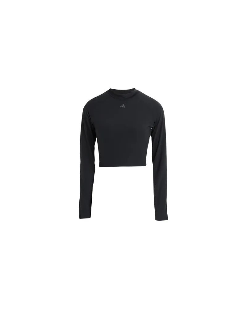 adidas HIIT HR LS T  - TOPS - T-shirtsauf YOOX.COM Schwarz