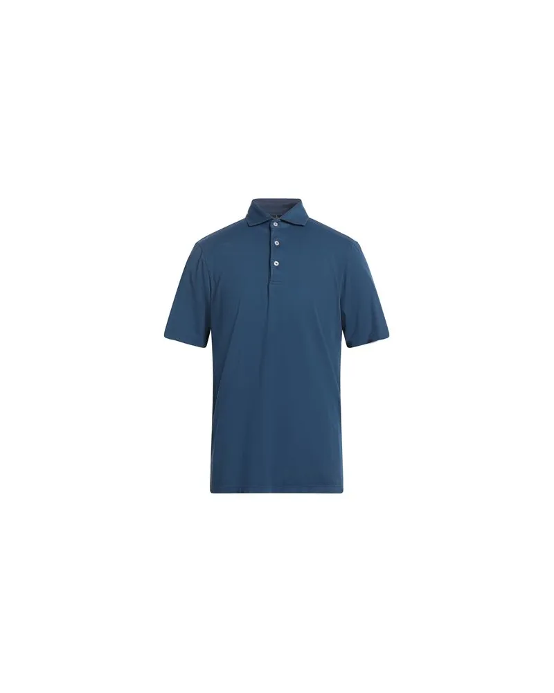 BARBA TOPS - Poloshirtsauf YOOX.COM Blau