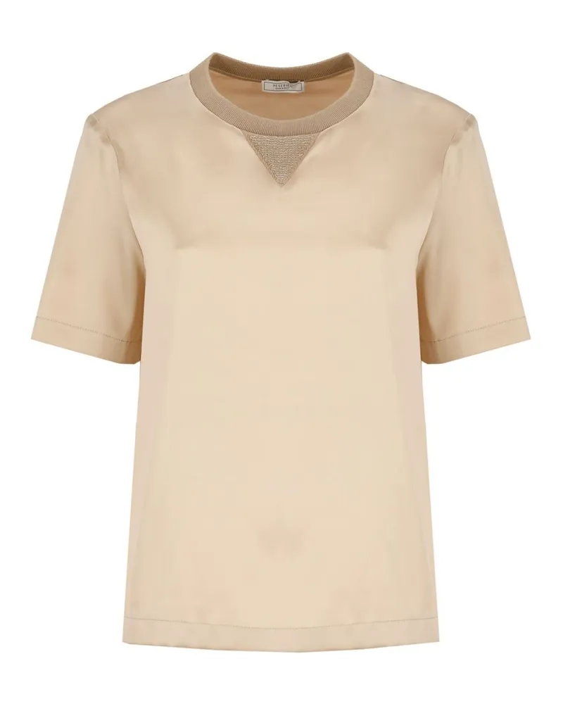 Peserico T-shirts Beige