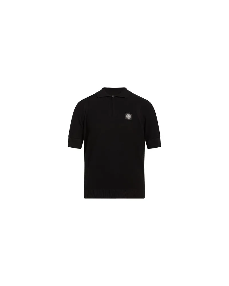 Stone Island STRICKWAREN - Pulloverauf YOOX.COM Schwarz