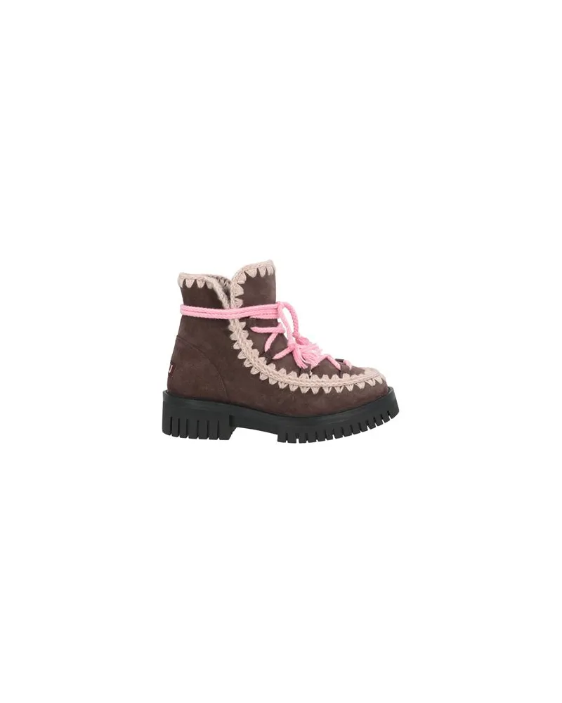 Mou SCHUHE - Stiefelettenauf YOOX.COM Dunkelbraun
